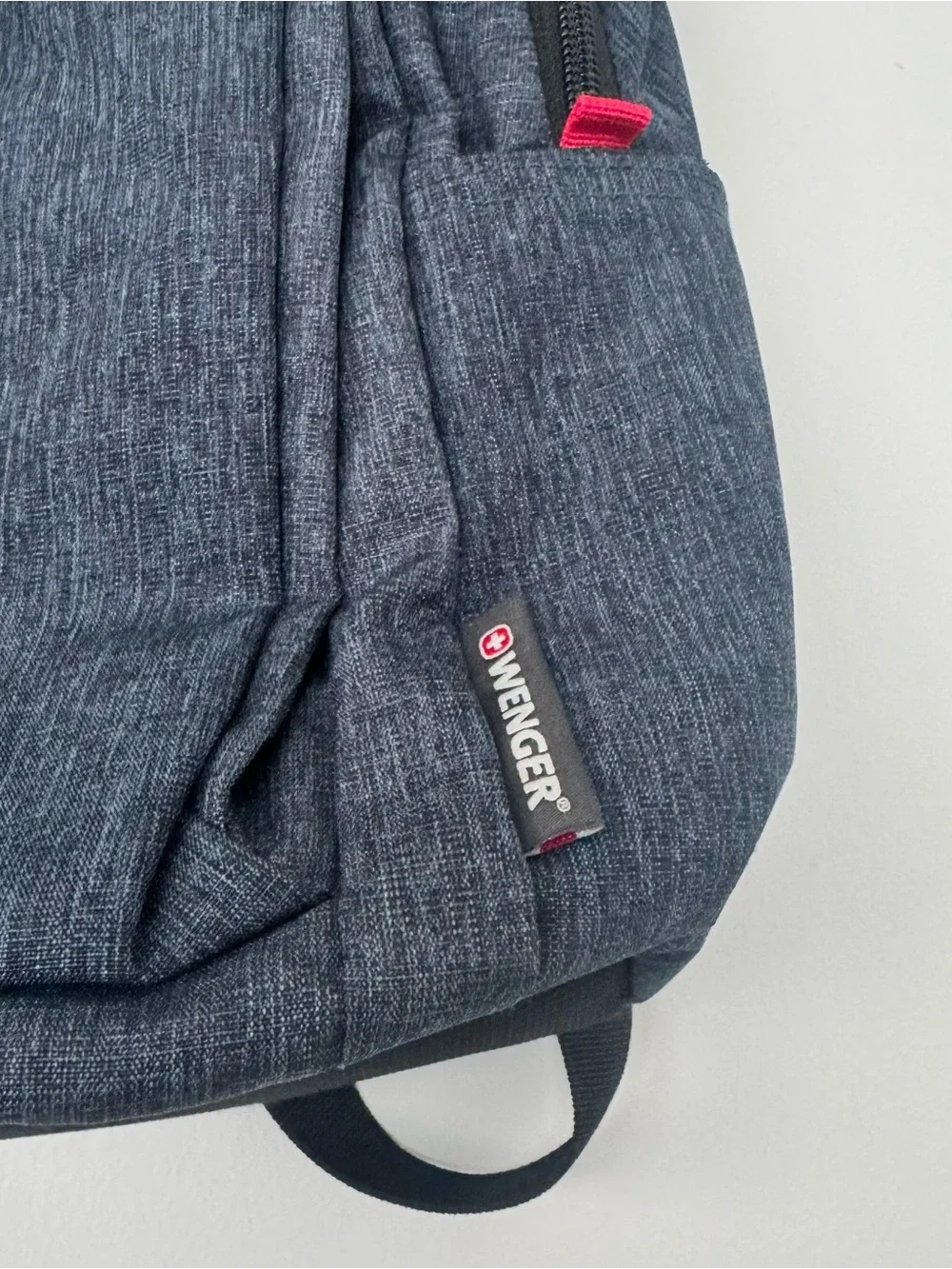 Wenger SwissGear Laptop Backpack Heathered Blue Charcoal Tech Travel Bag Padded